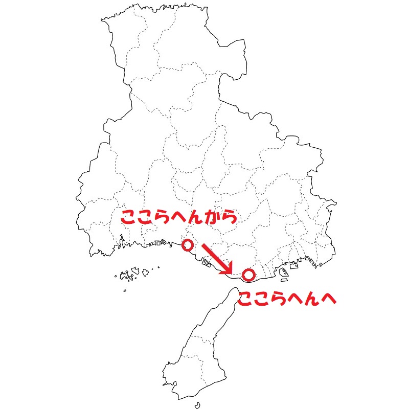 兵庫県地図　クリエイティ部開催場所