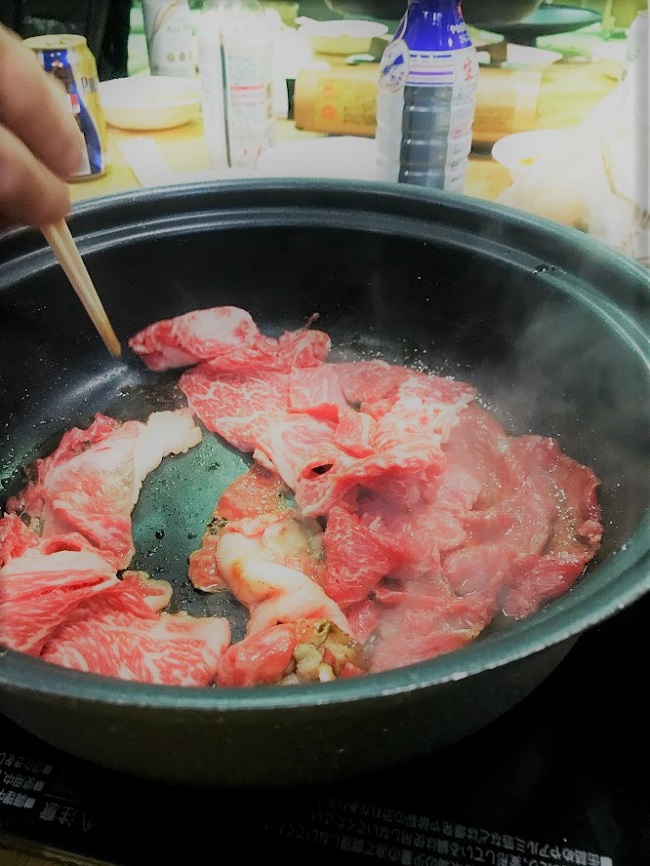 高砂ショウハウスクリエイティ部人間をダメにする至幸のすき焼きを作って食べる会