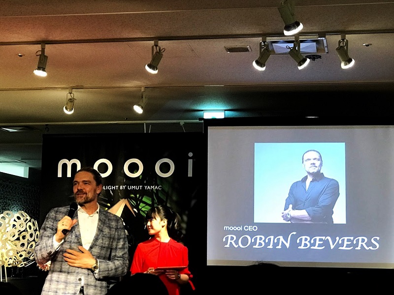 moooi CEO ロビン・ベバーズ