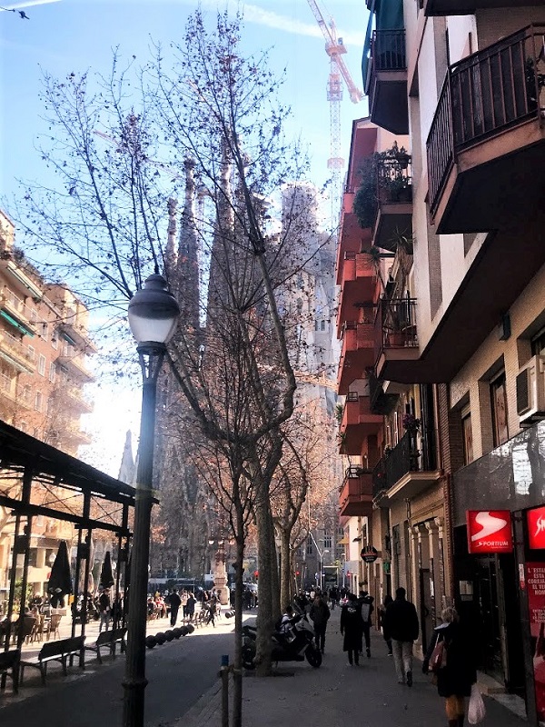 バルセロナ　サグラダファミリア
