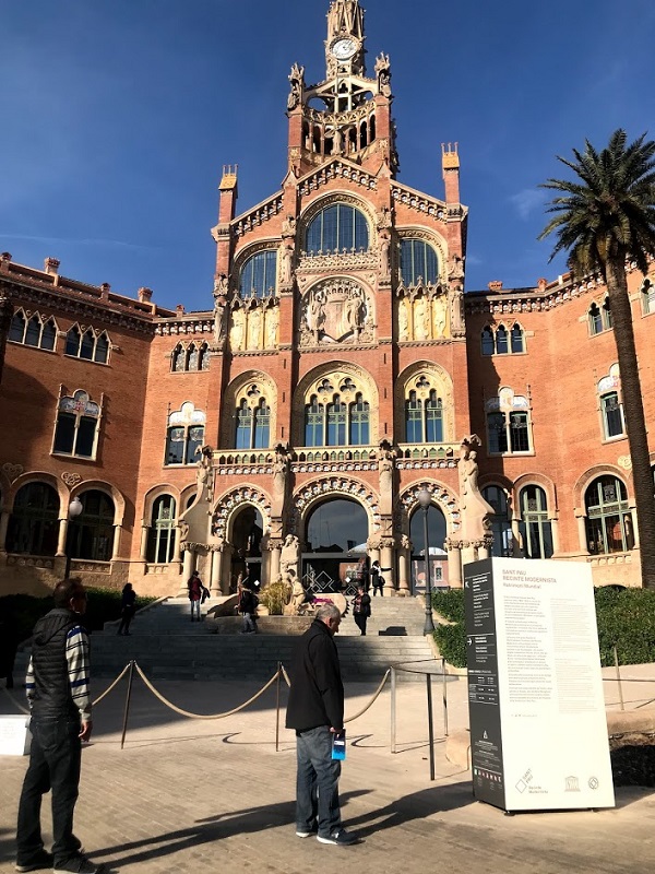 スペインバルセロナ　サンパウ病院