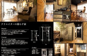 クリエイターの暮らす家