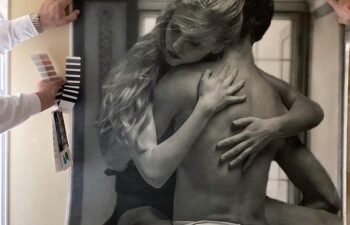 デジタルプリントクロス　ジオインテリアワークス　レストラン　店舗デザイン