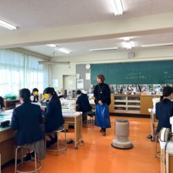 兵庫県立小野工業高校　特別授業　インテリア　リビングデザイン