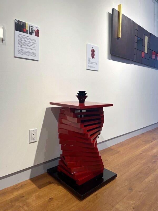 展示ブースデザイン 漆 テーブル プロダクトデザイン