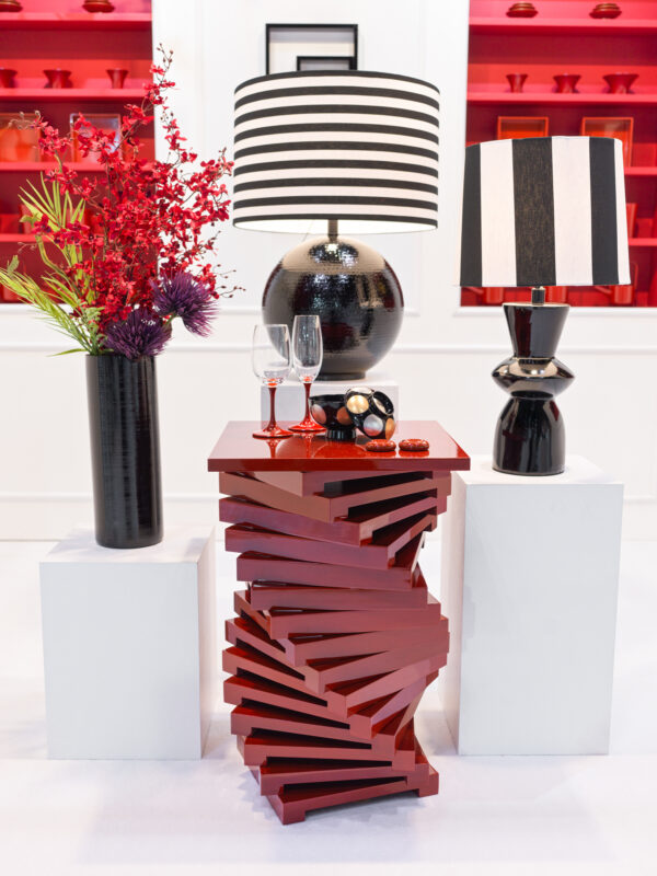 展示ブースデザイン 漆 テーブル プロダクトデザイン