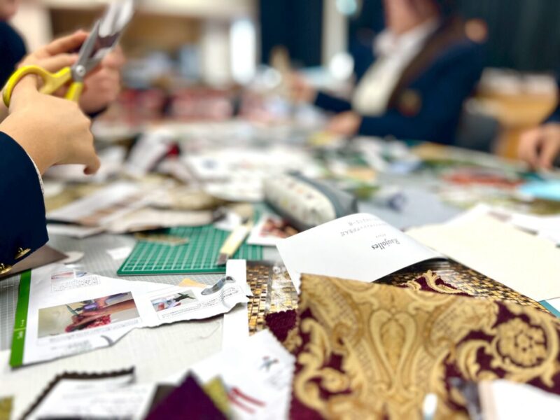 インテリアコーディネート　実習　特別授業