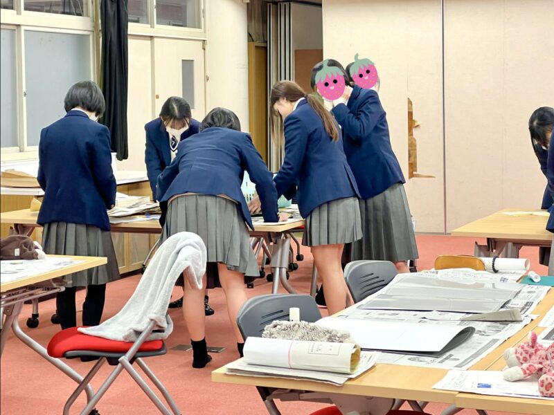 インテリアコーディネート　実習　特別授業